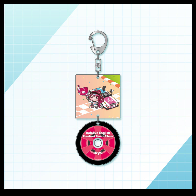 [20241025 - 20241125] "hololive English Eurobeat Remix Album Merchandise" Eurobeat Acrylic Keychain -Myth- & -Promise-