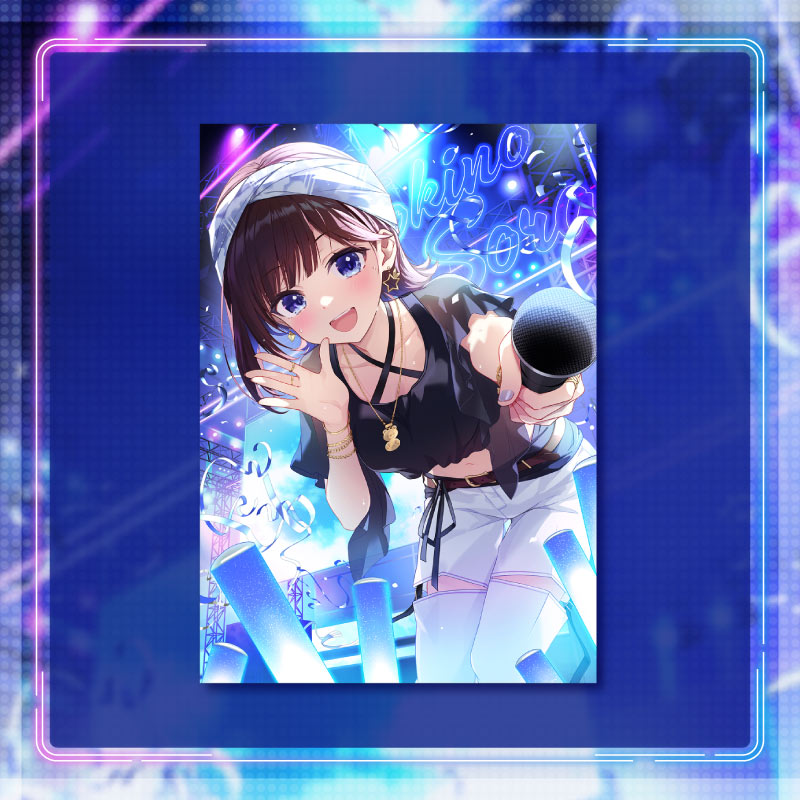 [20250515 - 20250616] "Tokino Sora Birthday Celebration 2025" "Sora Dreams of her Birthday Solo Concert" Fabric Poster