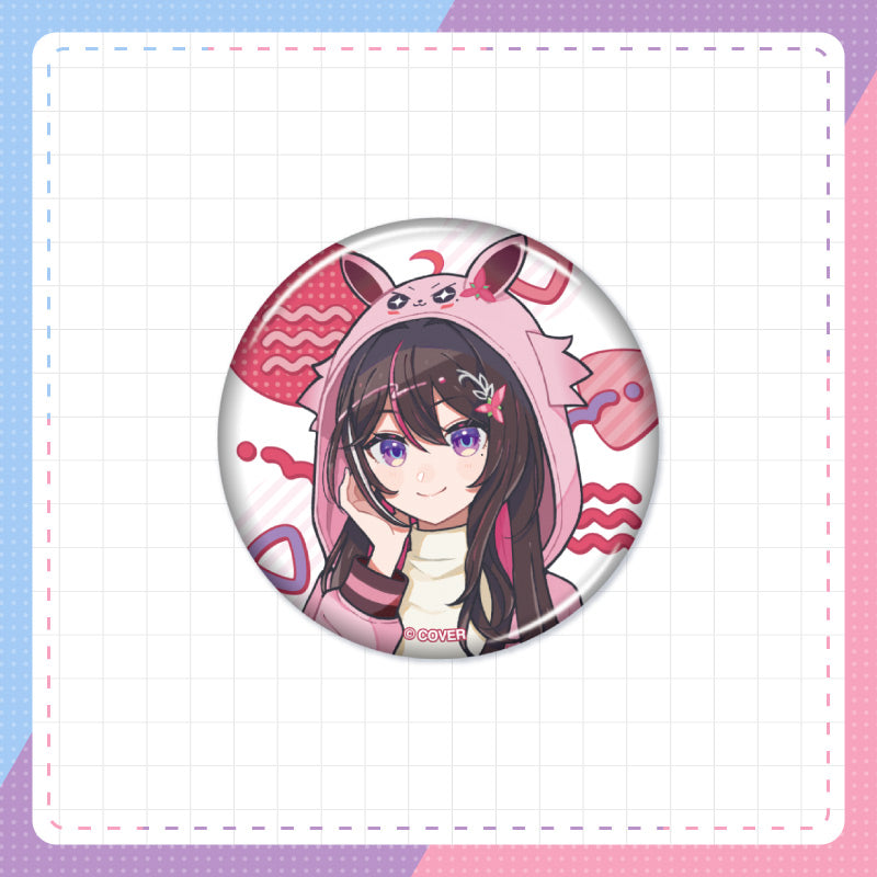 [20250228 - 20250331] "Lovely Okaburi Mascot Series vol.1" Button Badge
