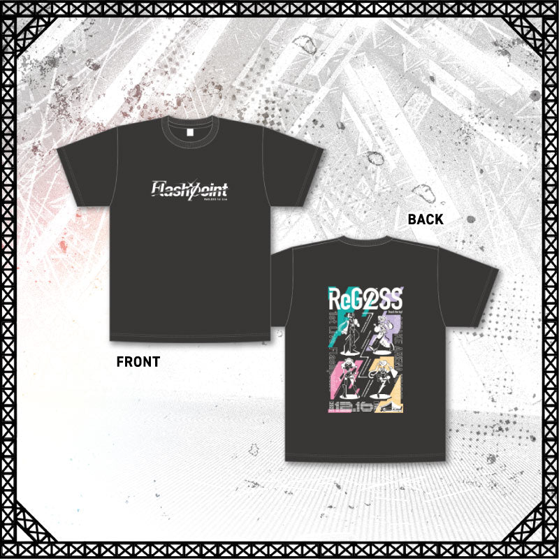 【Advanced shipping】ReGLOSS 1st Live “Flashpoint” Concert Merch - T-Shirt