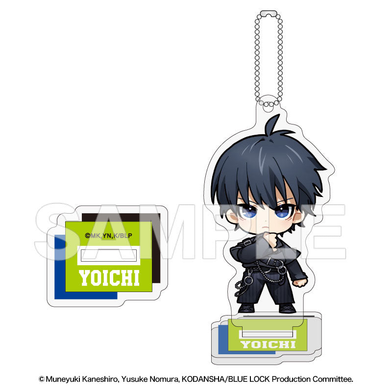 [20241004 - ] "BLUE LOCK" Chibi Character Acrylic Stand Keychains Harness Style