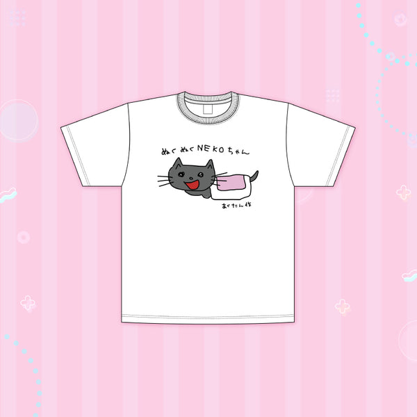 [20231201 - 20240104] "Minato Aqua Birthday Celebration 2023" Snug and Warm NEKO-chan T-Shirt