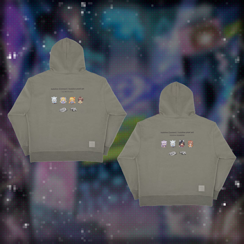 [20241125 - ] "hololive Connect hololive pixel art Generation 1" Hoodie