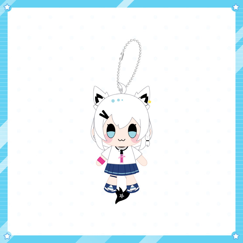 [20240306 - 20240408] "Shirakami Fubuki "LETTER☆彡" Merchandise" Mascot Plushie "LETTER☆彡" ver.