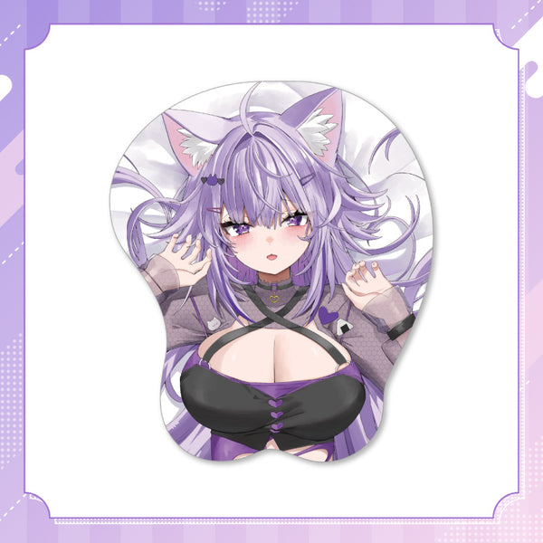 [20251102 - 20251208] "Nekomata Okayu 6th Anniversary Celebration" Gal Outfit Oppai Mousepad ♥
