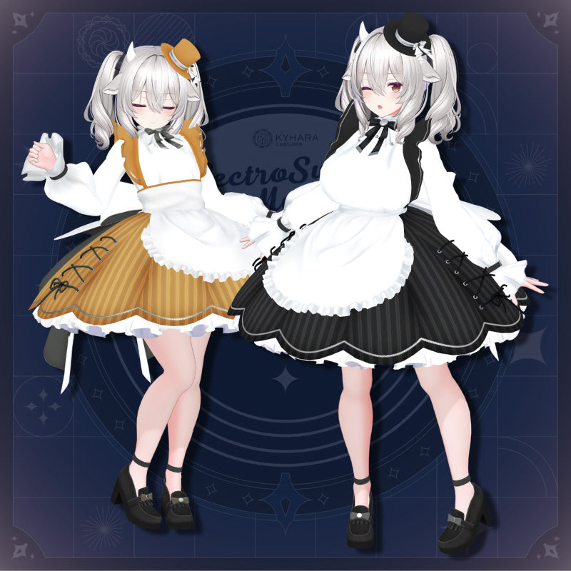 [20250701 - ] "KYHARA" 电子摇摆女仆装（兼容多种avatar）