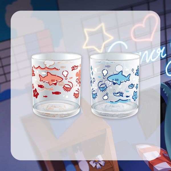 [20230621 - 20230724] "噶呜・古拉 生日纪念2023" guRED and BLUEra玻璃杯套装