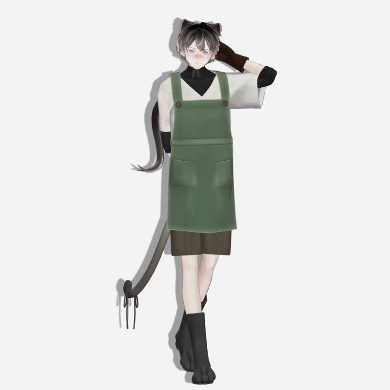 Robin by monoTone — Feline Gardener VRChat Avatar | Geek Jack VR