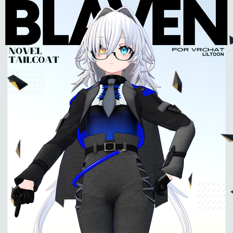 [20231226 - ] "VGC Laboratory" 3D Costume for Chise - Blaven Novel Tailcoat "chise" [For VRChat]