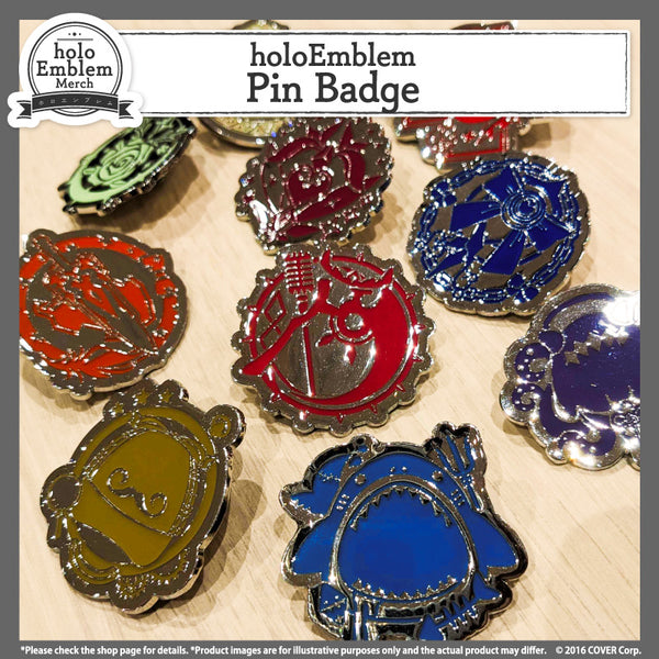 [20240326 - ] "hololive English holoEmblem" Pin Badge