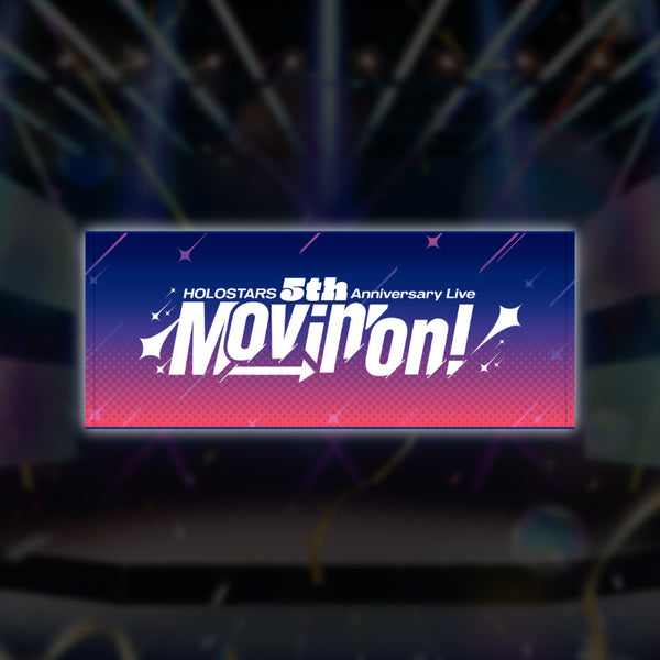 "[HOLOSTARS 5th Anniversary Live -Movin’ On!-] Concert Merchandise (2nd)" 【Made-to-Order】Face Towel