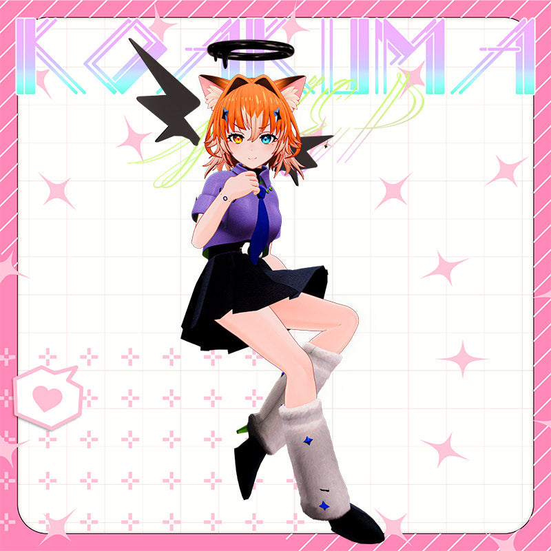 VGC Laboratory KOAKUMA step Outfit for Chise (VRChat) | Geek Jack VR