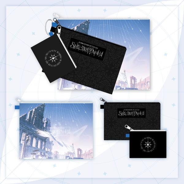 〈Made-to-order〉"Hoshimachi Suisei Live Tour 2024 "Spectra of Nova" Concert Merch" Pouch Set