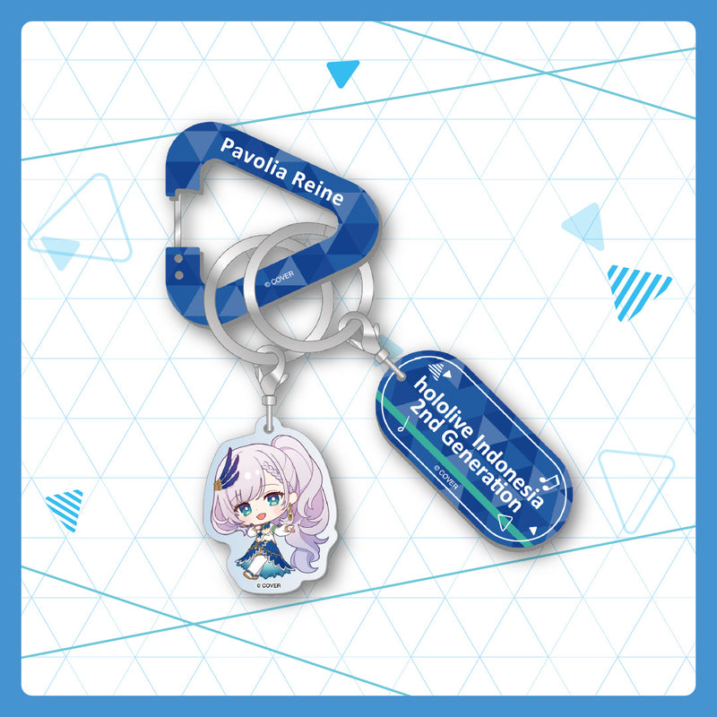 [20241203 - ] "holomini Vocal Series hololive Indonesia 2nd Generation" Carabiner Keychain