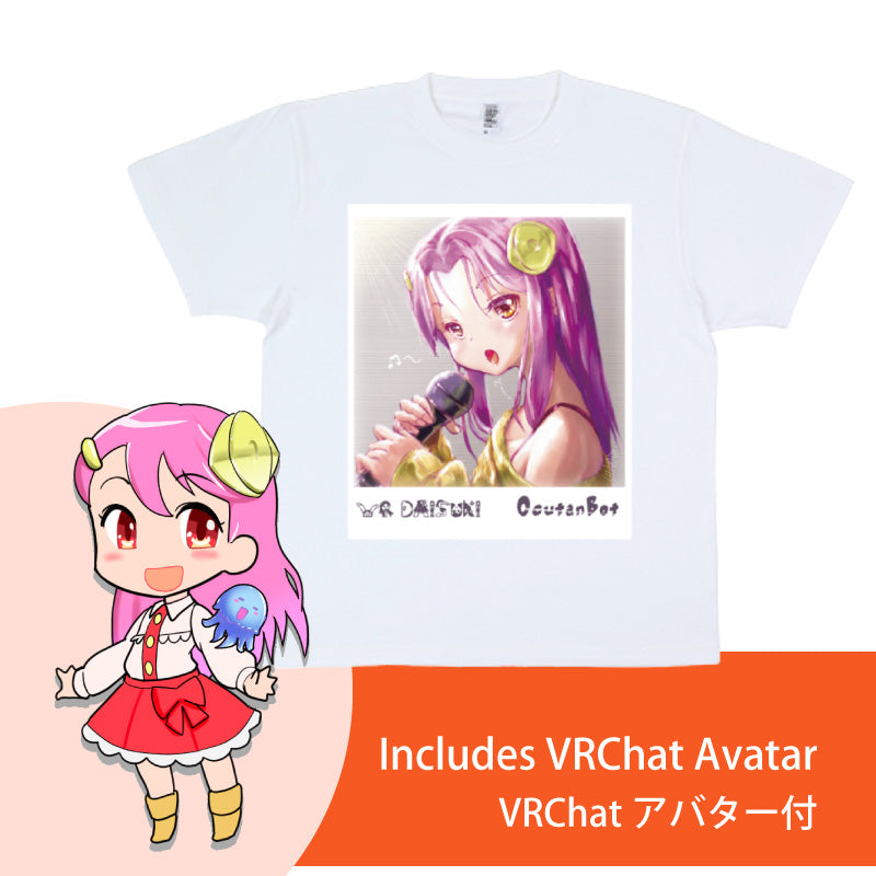 [20250613 - 20250630] "Kurage Jack (くらげJack)" T恤 (Tシャツ) ※附赠VRChat avatar（※VRChatアバター付）
