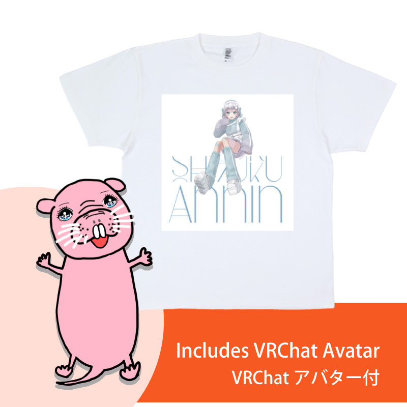 [20250613 - 20250630] "Kurage Jack (くらげJack)" T恤 (Tシャツ) ※附赠VRChat avatar（※VRChatアバター付）