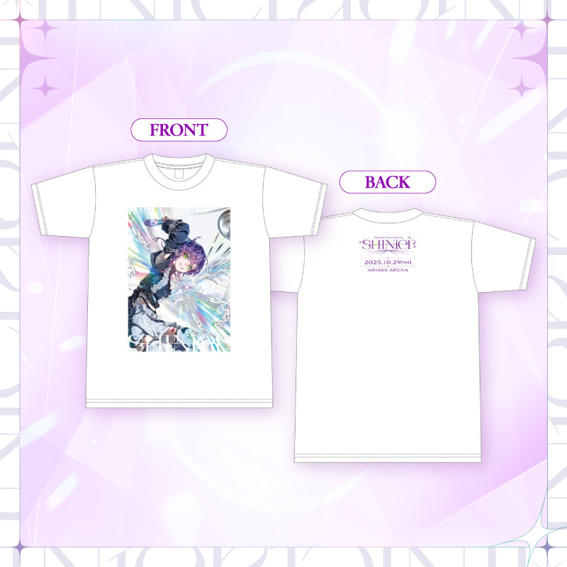 [Secondary order]Tokoyami Towa 2nd Live "SHINier" Concert Merch - T-Shirt