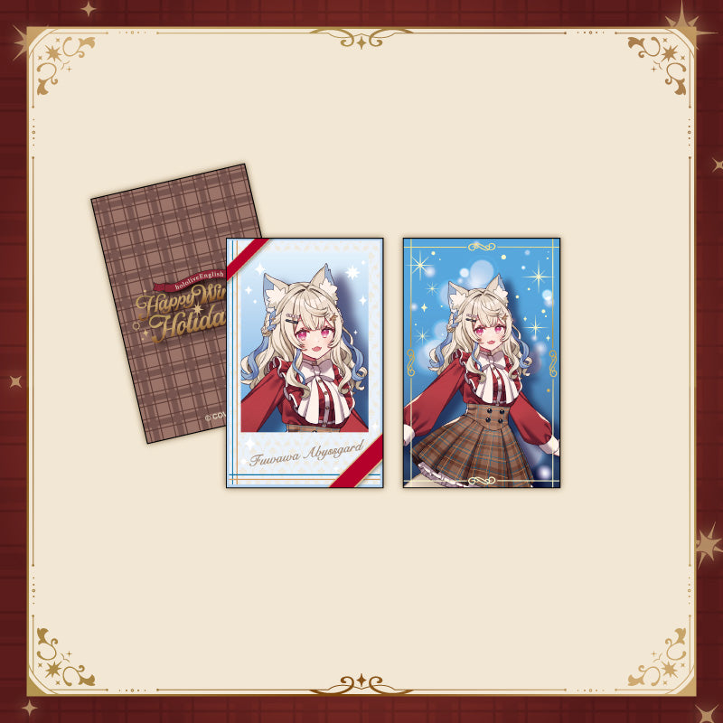 [20251129 - ] "hololive English [Happy Winter Holidays]" Collection Card Set