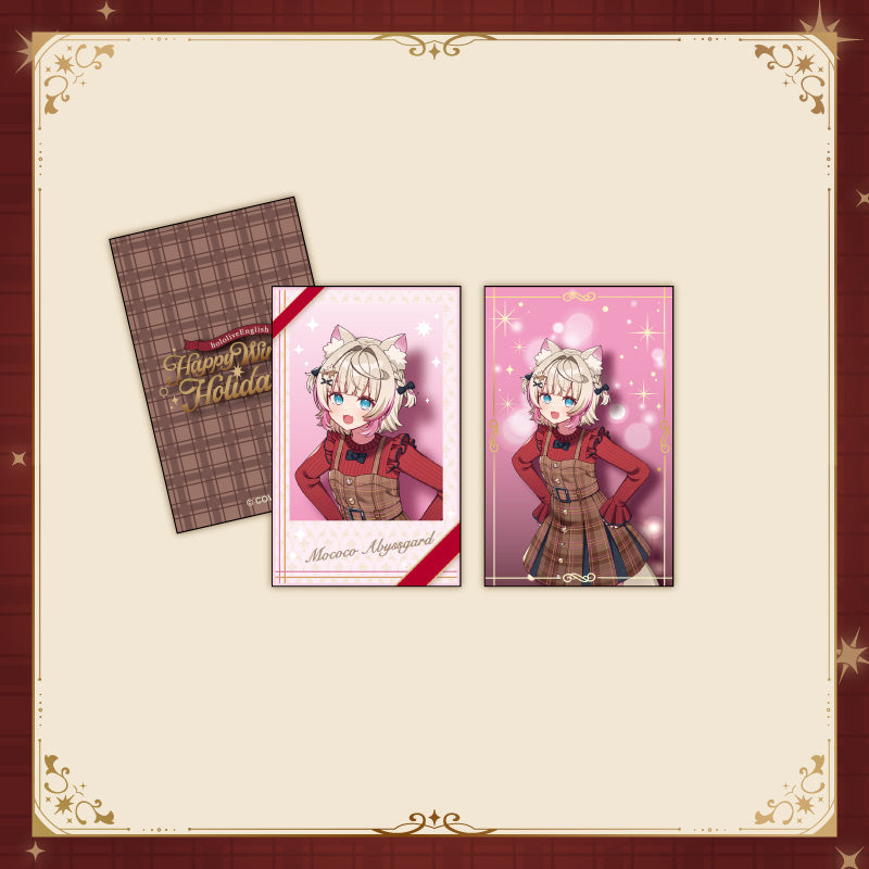 [20251129 - ] "hololive English [Happy Winter Holidays]" Collection Card Set