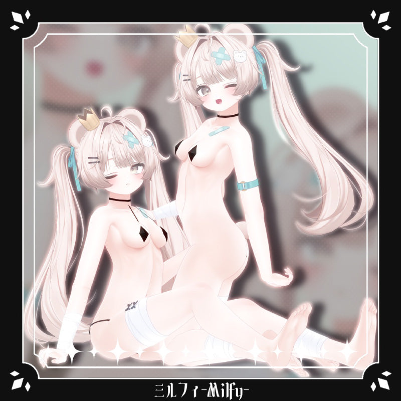 [20251111 - ] "bunchi。" 【兼容14款avatar】-Bikini-(びきに) (适用于VRChat)