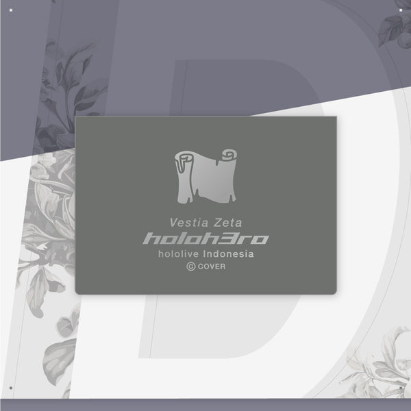 [20231028 - 20240129] "hololive Indonesia 3rd Generation 3D Debut Celebration" holoh3ro Card Case - Vestia Zeta