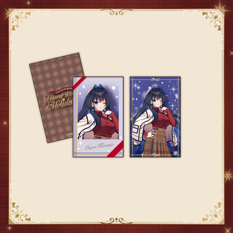 [20251129 - ] "hololive English [Happy Winter Holidays]" Collection Card Set