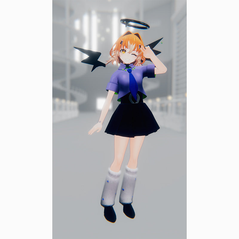 VGC Laboratory KOAKUMA step Outfit for Chise (VRChat) | Geek Jack VR