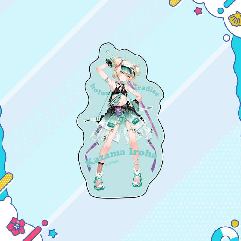 [20250726 - 20250901] "holonatsu Paradise Merch vol.2" Clear Sticker - Gen 5 & Secet Society holoX