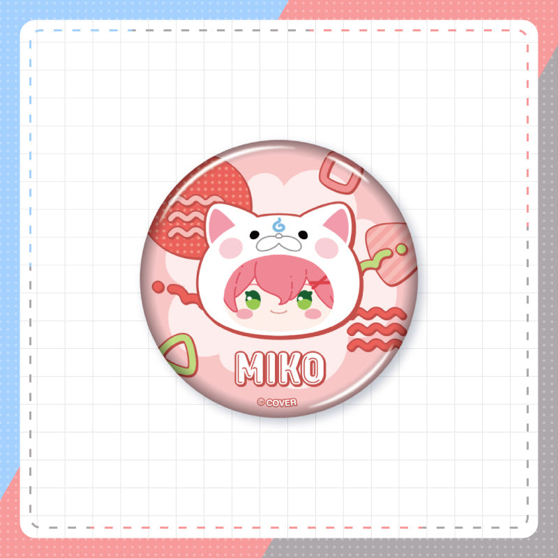 [20250421 - 20250526] "Lovely Okaburi Mascot Series vol.3" Button Badge Mascot ver.