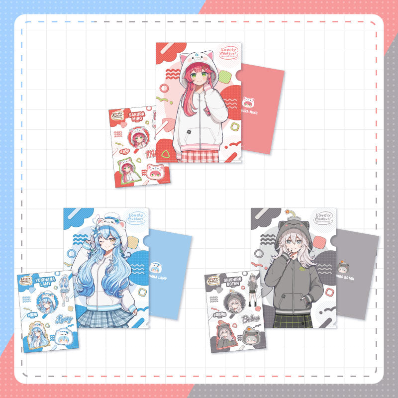[20250421 - 20250526] "Lovely Okaburi Mascot Series vol.3" 透明文件夹&贴纸