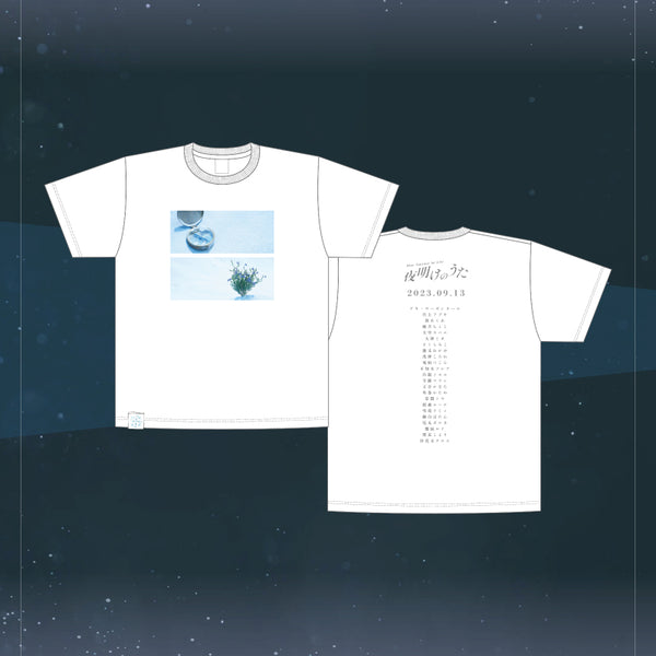 "Blue Journey 1st Live "Yoake no Uta" Concert Merchandise  (2nd)" T-Shirt