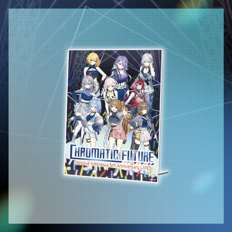 [20251123 - ] "hololive Indonesia 5th Anniversary LIVE, “Chromatic Future”" Acrylic Panel