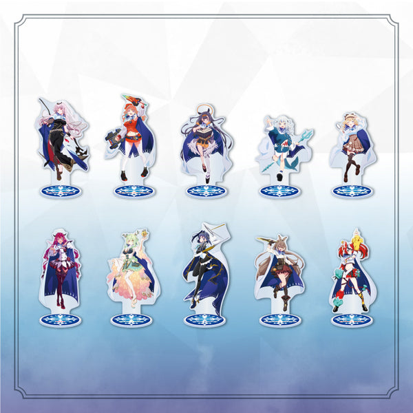 [20240831 - ]"hololive English [ENigmatic Recollection] Merch" Acrylic Stand -Myth- & -Promise-