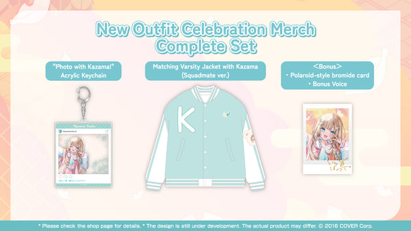 [20230902 - 20231002] "Kazama Iroha New Outfit Celebration 2023" Merch Complete Set