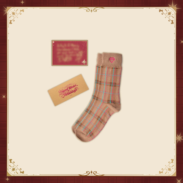 [20251129 - ] "hololive English [Happy Winter Holidays]" Socks and Message Card Set