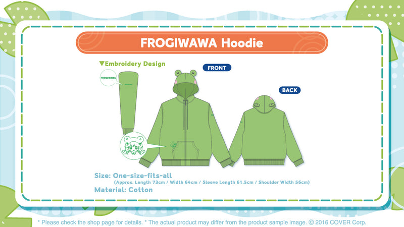 [20240327 - 20240430] "Takanashi Kiara FROGIWAWA Beginners Merchandise" Merch Complete Set