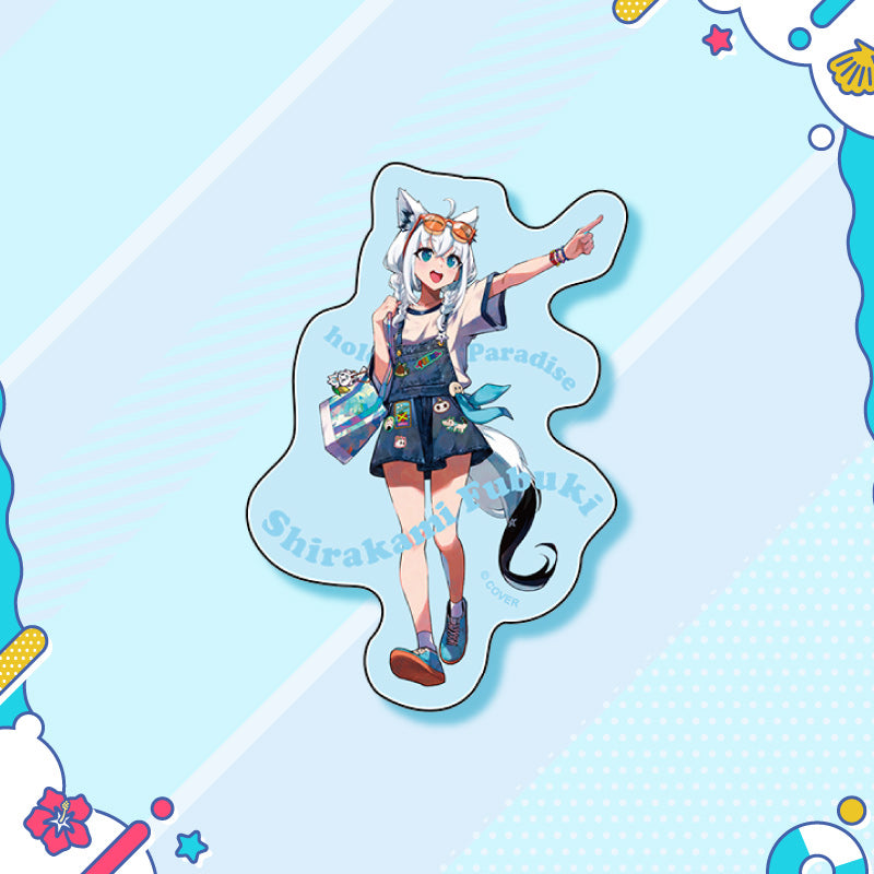[20250726 - 20250901] "holonatsu Paradise Merch vol.2" Clear Sticker - GAMERS & Gen 3 & Gen 4
