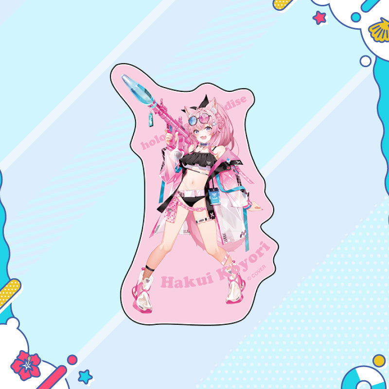 [20250726 - 20250901] "holonatsu Paradise Merch vol.2" Clear Sticker - Gen 5 & Secet Society holoX