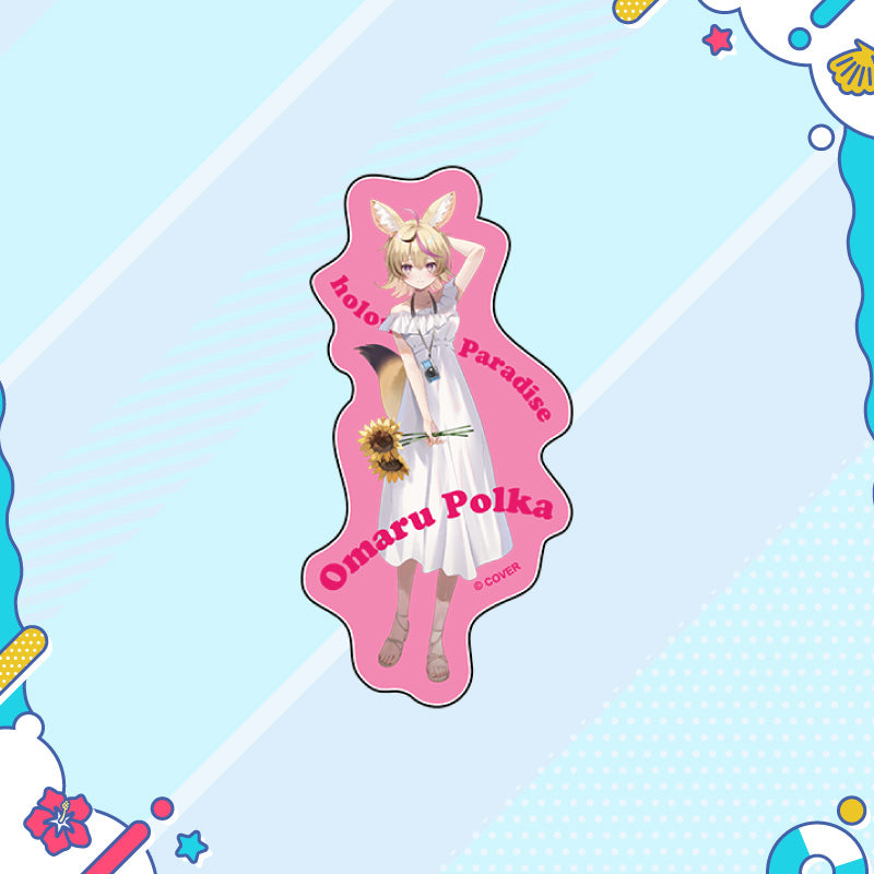 [20250726 - 20250901] "holonatsu Paradise Merch vol.2" Clear Sticker - Gen 5 & Secet Society holoX