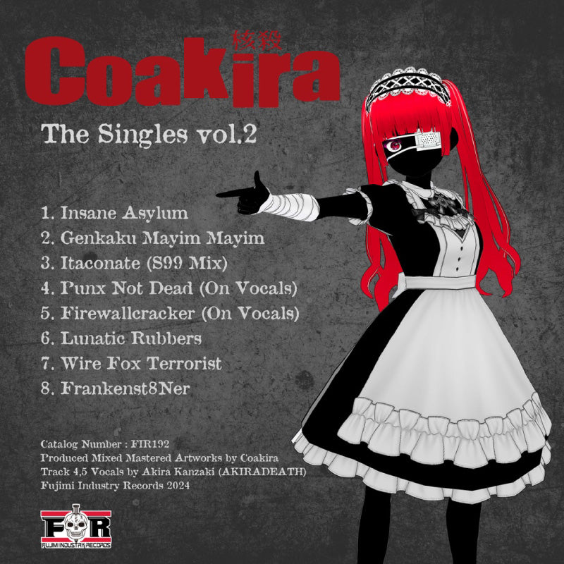 [20250801 - ] "Coakira"「The Singles vol.2」CDR