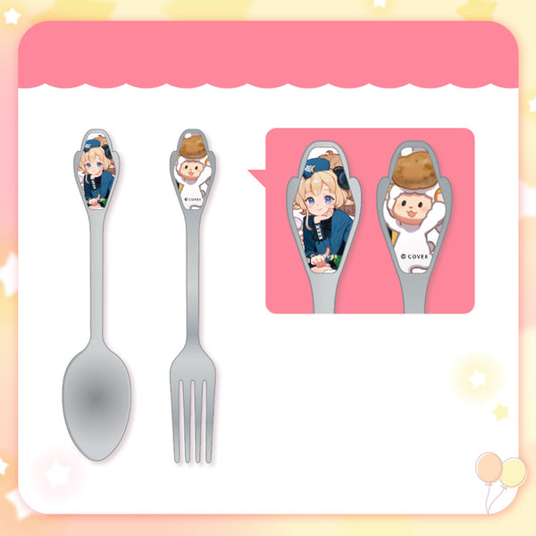 [20241229 - 20250203] "Tsunomaki Watame 5th Anniversary Celebration" Come Eat with Watame! Cutlery Set