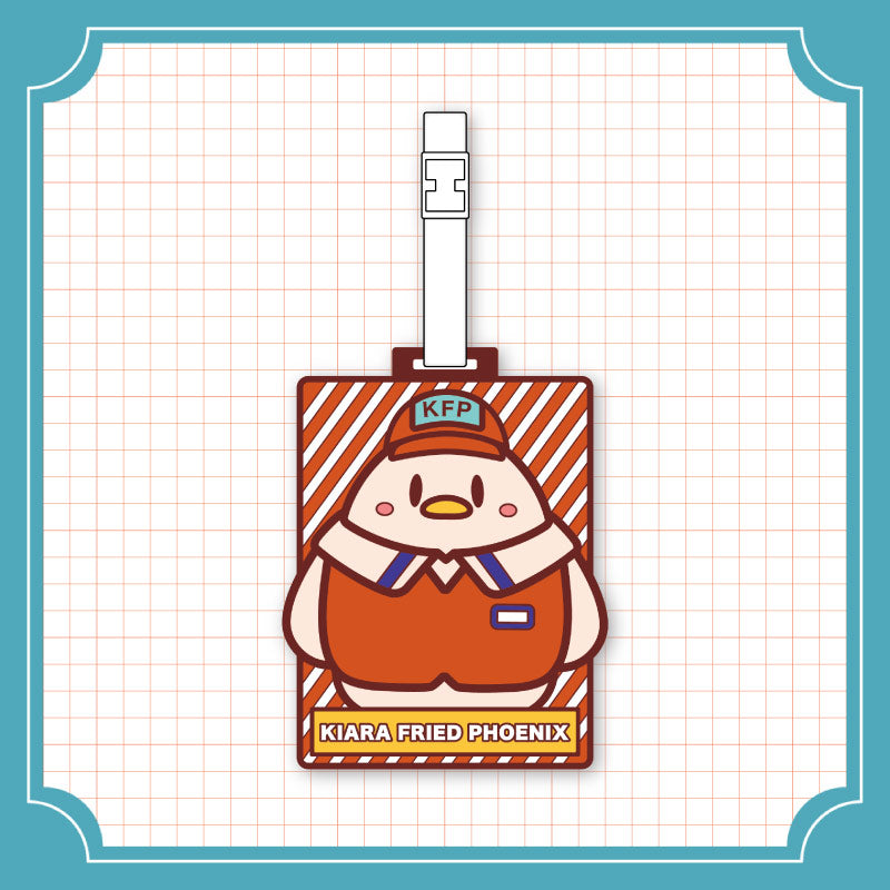 [20230913 - 20231016] "Takanashi Kiara 3rd Anniversary Celebration" CHICKENS CAN FLY TOO Luggage Tag