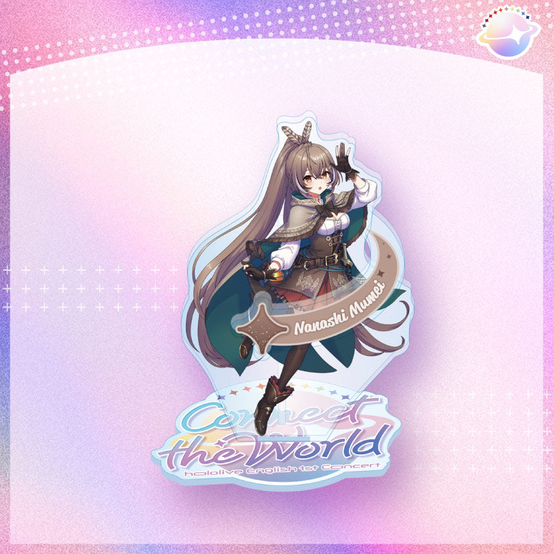 "hololive English 1st Concert -Connect the World- Concert Merchandise Pre-Order" Acrylic Stand