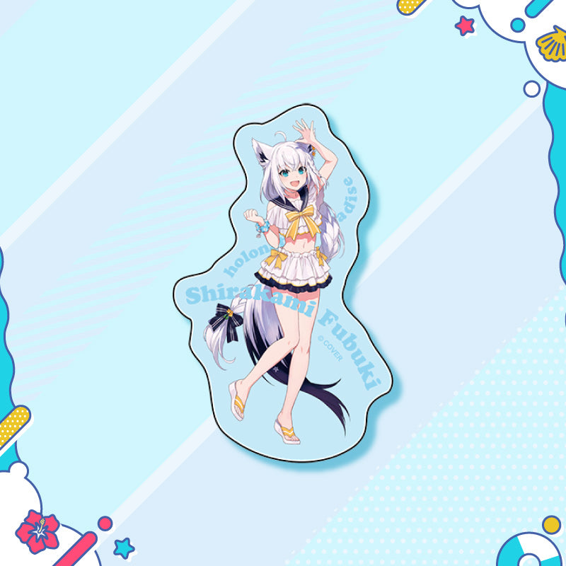 [20250726 - 20250901] "holonatsu Paradise Merch vol.2" Clear Sticker - Gen 0 & Gen 1 & Gen 2