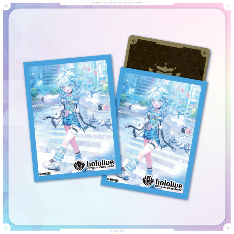 hololive card sleeves OFFICIAL GAME Official Holo Card Sleeve Vol.16 "Anya Mel PlugTCG Immerse yourself in the captivating world of hololive production and Weiss Schwarz Ambassadors with this premium set hololive Official Card Game Official