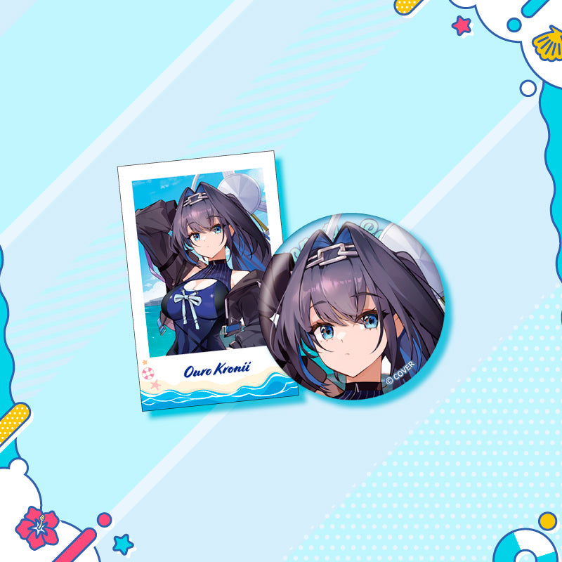 [20250726 - 20250901] "holonatsu Paradise Merch vol.2" Button Badge &Cheki-Style Card Set - hololive English