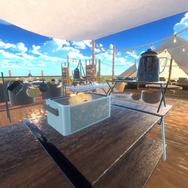 [20251002 - ] "IKA 3DCG art studio" [For VRChat] Glamping Goods (123 items)