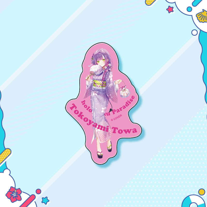 [20250726 - 20250901] "holonatsu Paradise Merch vol.2" Clear Sticker - GAMERS & Gen 3 & Gen 4