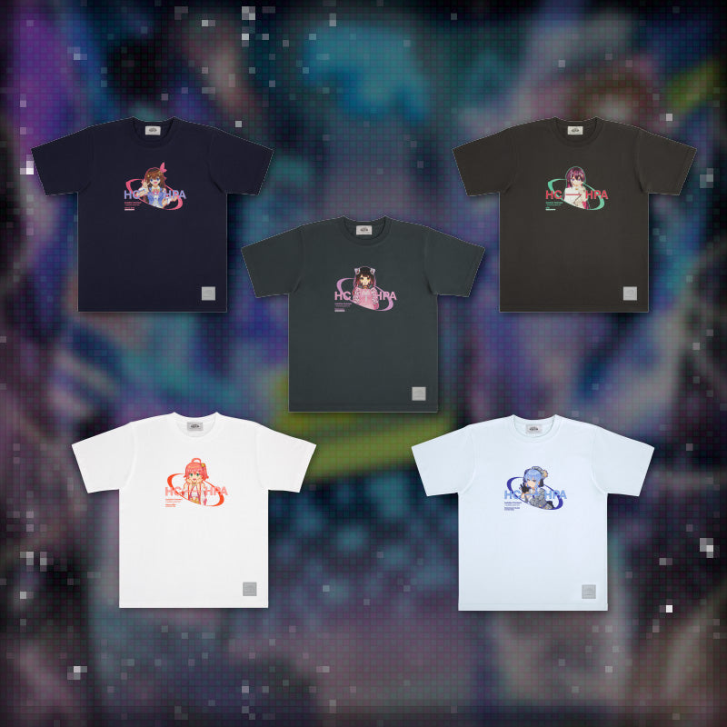 [20240912 - ] "hololive Connect hololive pixel art Generation 0" Colored ver. T-Shirt