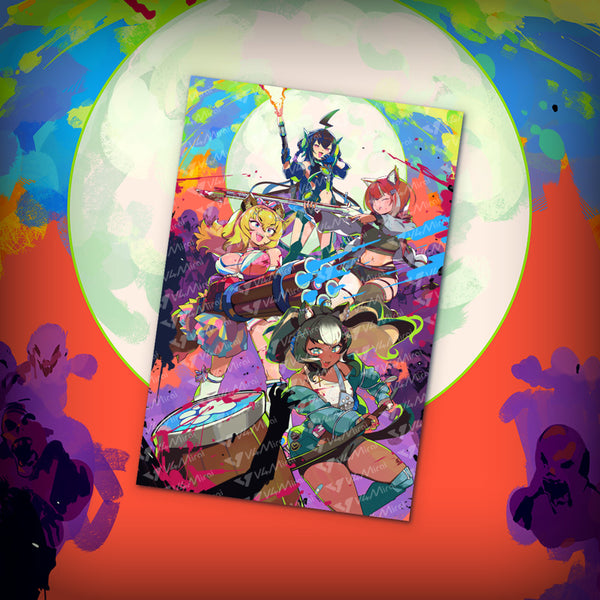 [20250923 - 20251023] "Voltail 1st Anniversary Merch" Group XL Wall Tapestry